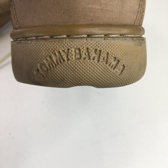 Leather TOMMY BAHAMA Clove With Sisal TB-238 BOAT DECK LOAFERS Shoes Men… main image 5